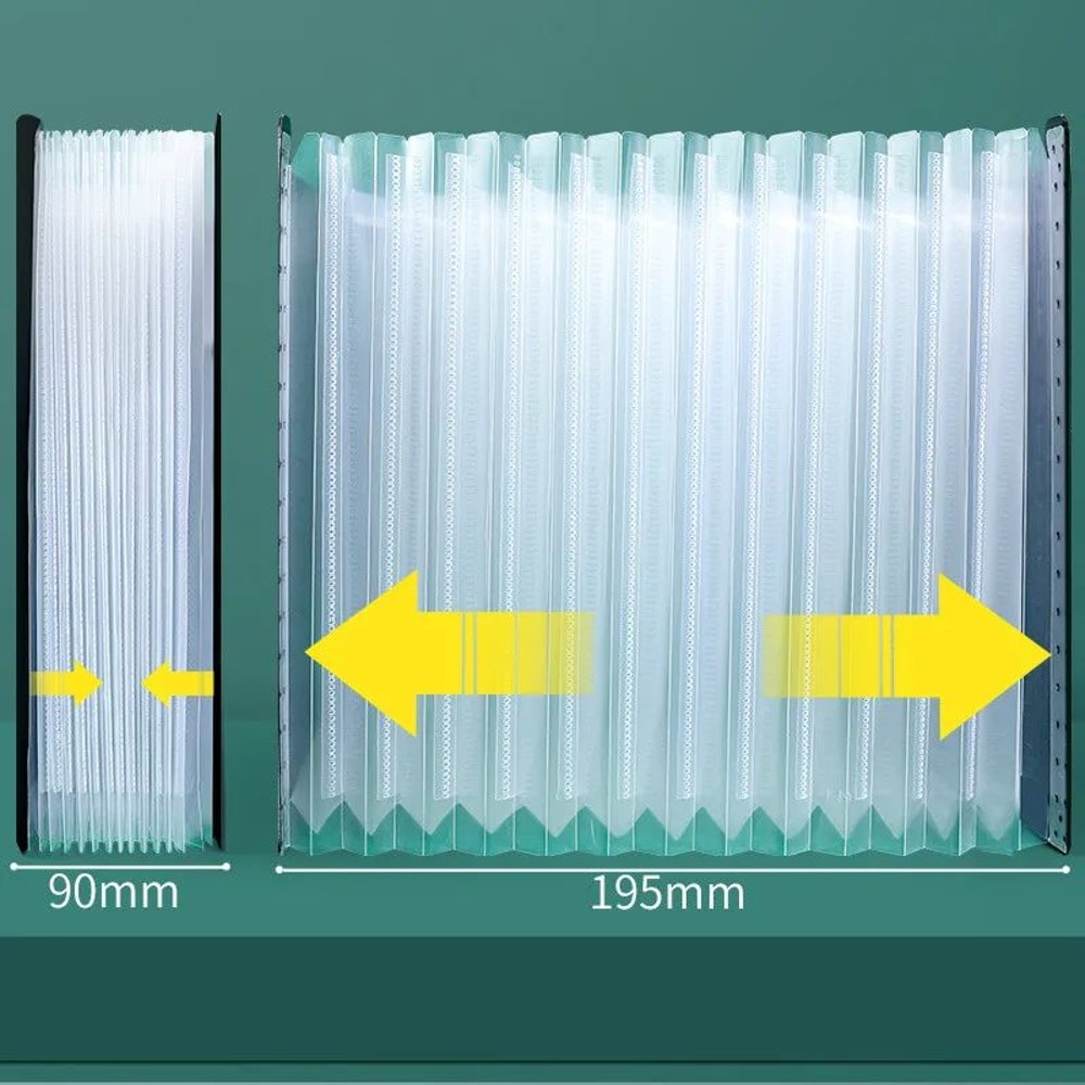 Expanding Desk File Organizer MultiLayer Document Folder For Office And School 2