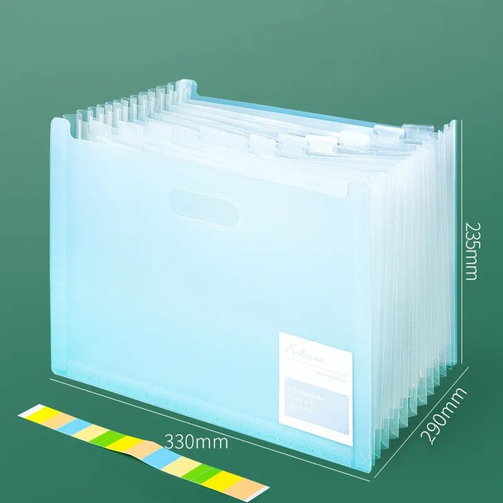 Expanding Desk File Organizer MultiLayer Document Folder For Office And School 11