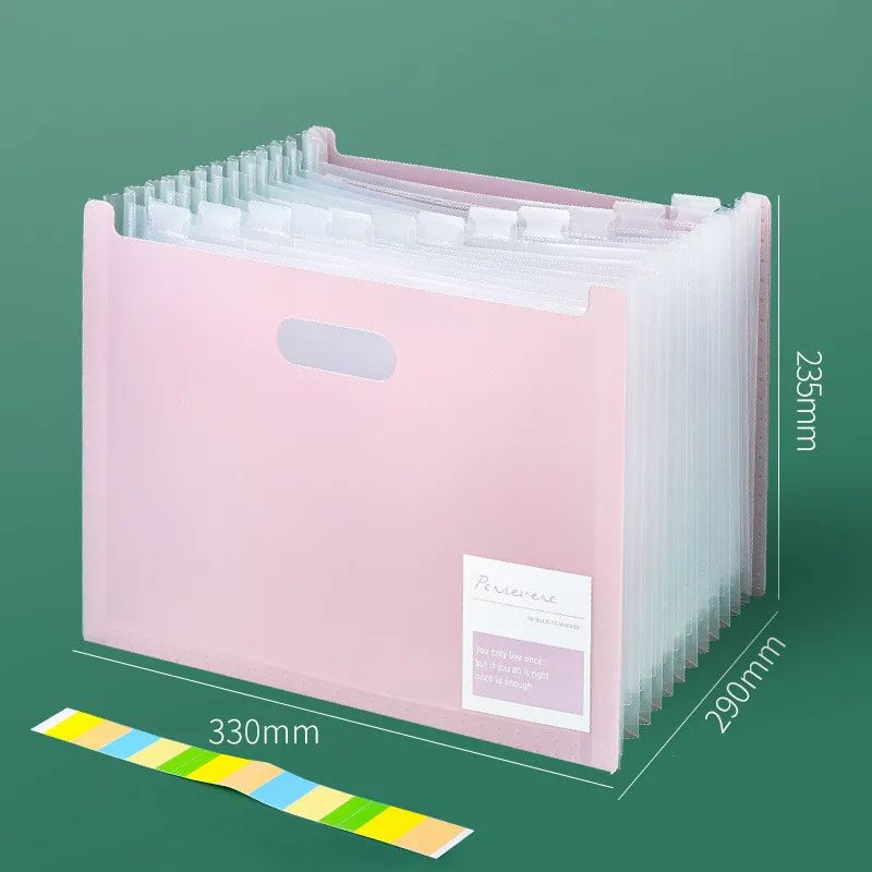 Expanding Desk File Organizer MultiLayer Document Folder For Office And School 12