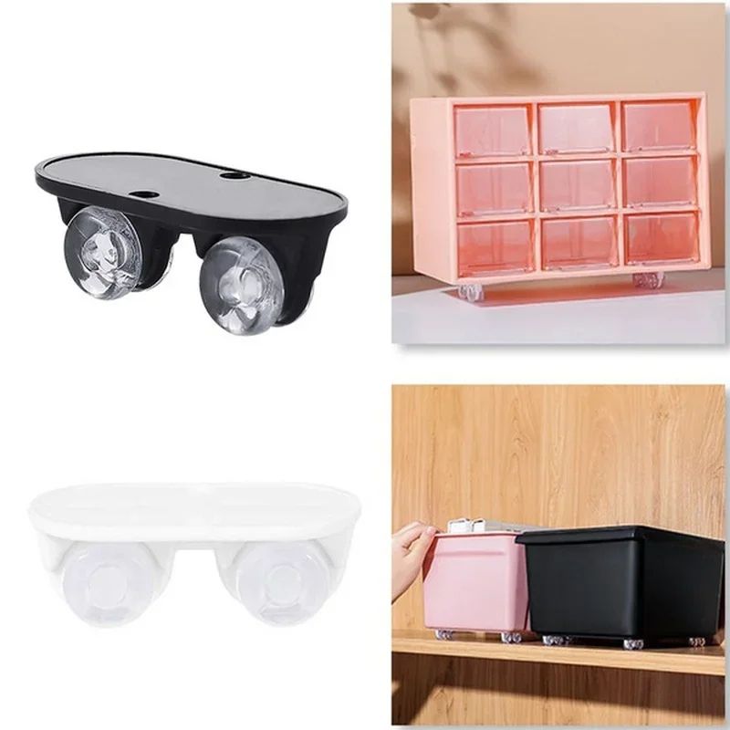 Uiet Soft Rubber Furniture Caster Wheels Swivel Set Of 4 5