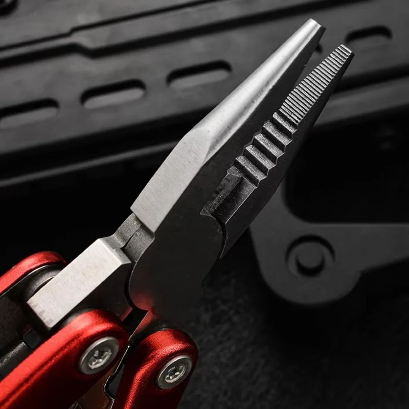 Folding MultiFunction Pliers Tool Portable Outdoor Camping Hand Tool 5