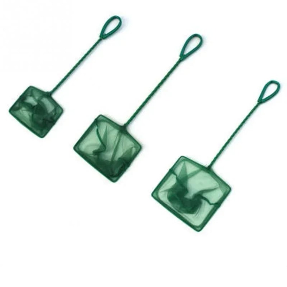 Long Handle Aquarium Fish Net Square Landing Net For Tanks And Ponds 3