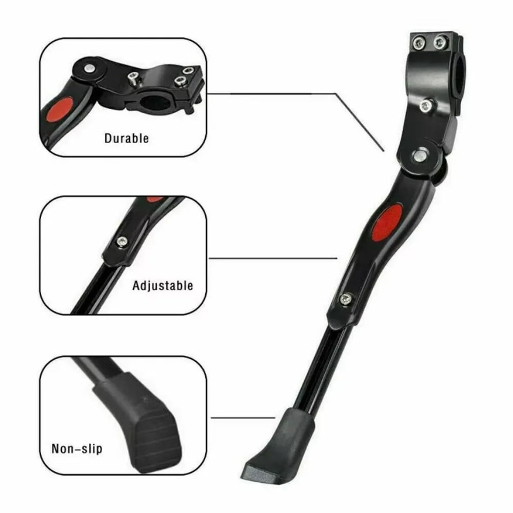 Adjustable Aluminum Bike Kickstand Support For Mountain And Road Bikes 3