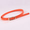 Candy Color Thin Waist Belt Adjustable Women Fashion Belt 12