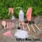 Mini Gardening Tools Set 16Piece Transplanting Kit For Plants And Fairy Gardens 0