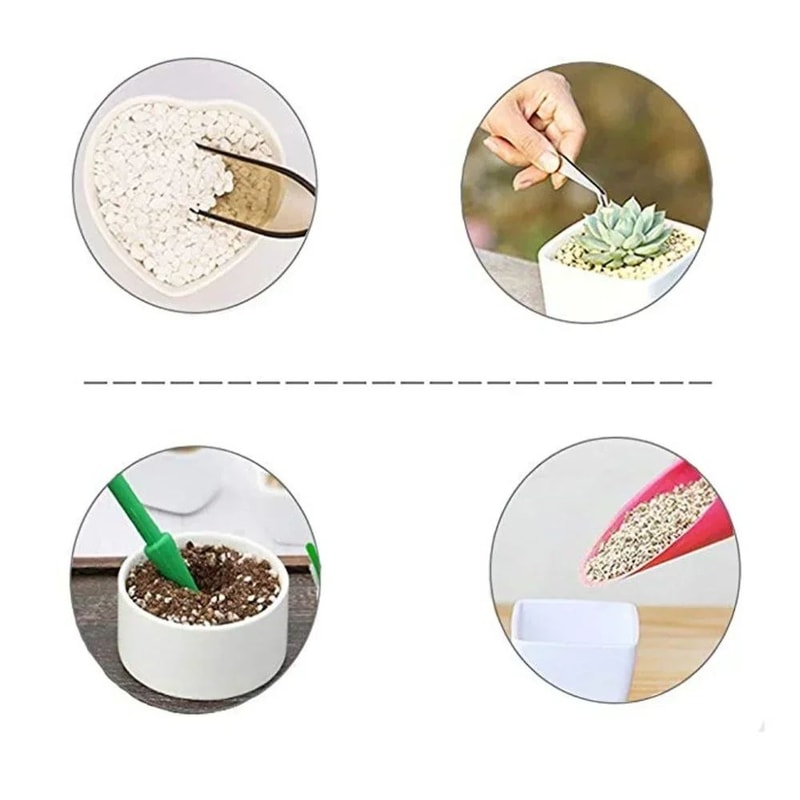 Mini Gardening Tools Set 16Piece Transplanting Kit For Plants And Fairy Gardens 5