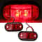 Universal 12V24V Waterproof LED Side Marker Tail Light For Trucks Trailers 3