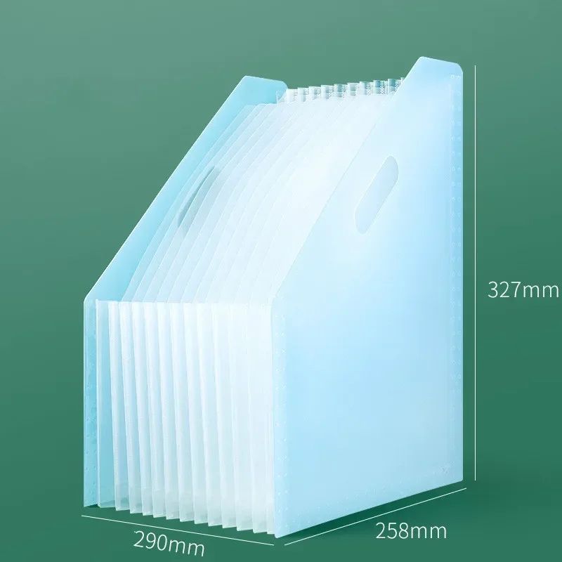 A4 Vertical Desk File Organizer MultiLayer Standing Document Folder 7