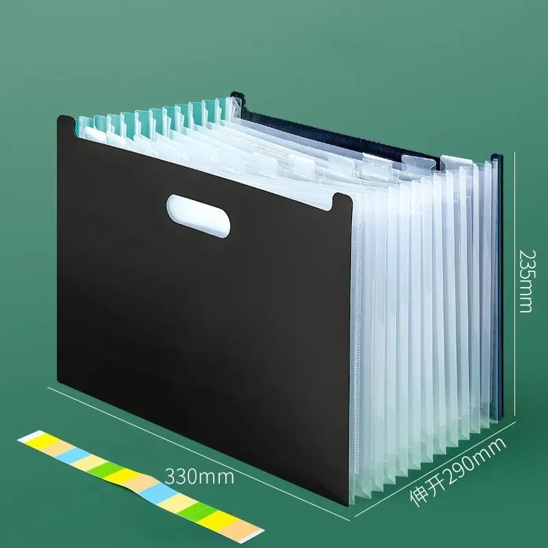 A4 Vertical Desk File Organizer MultiLayer Standing Document Folder 10