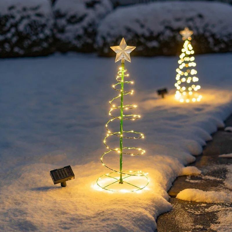 Solar Powered Outdoor LED String Lights Waterproof Christmas Tree Decor 3