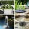 Mini Solar Water Fountain Floating Pond Bird Bath Decor 1