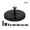 Mini Solar Water Fountain Floating Pond Bird Bath Decor 2