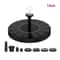 Mini Solar Water Fountain Floating Pond Bird Bath Decor 5