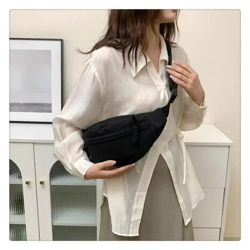 Waterproof Canvas Crossbody Bag For Women OneShoulder Casual Sports Bag 1