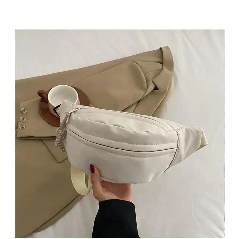 Waterproof Canvas Crossbody Bag For Women OneShoulder Casual Sports Bag 9