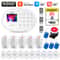 KERUI Smart WiFi GSM Home Alarm System With Motion Sensor Tuya App Control 8