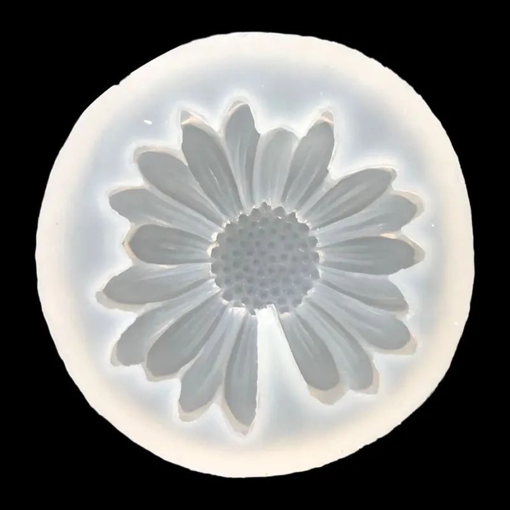 Artisan Daisy Chamomile Silicone Craft Mold Floral DIY Soap Candle Making Mold Set 5