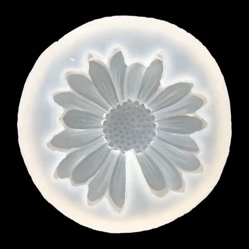 Artisan Daisy Chamomile Silicone Craft Mold Floral DIY Soap Candle Making Mold Set 5