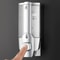 Sleek 350ml Wall Mounted Soap Dispenser Refillable Wall Mounted Soap Dispenser For Modern Bathroom 0