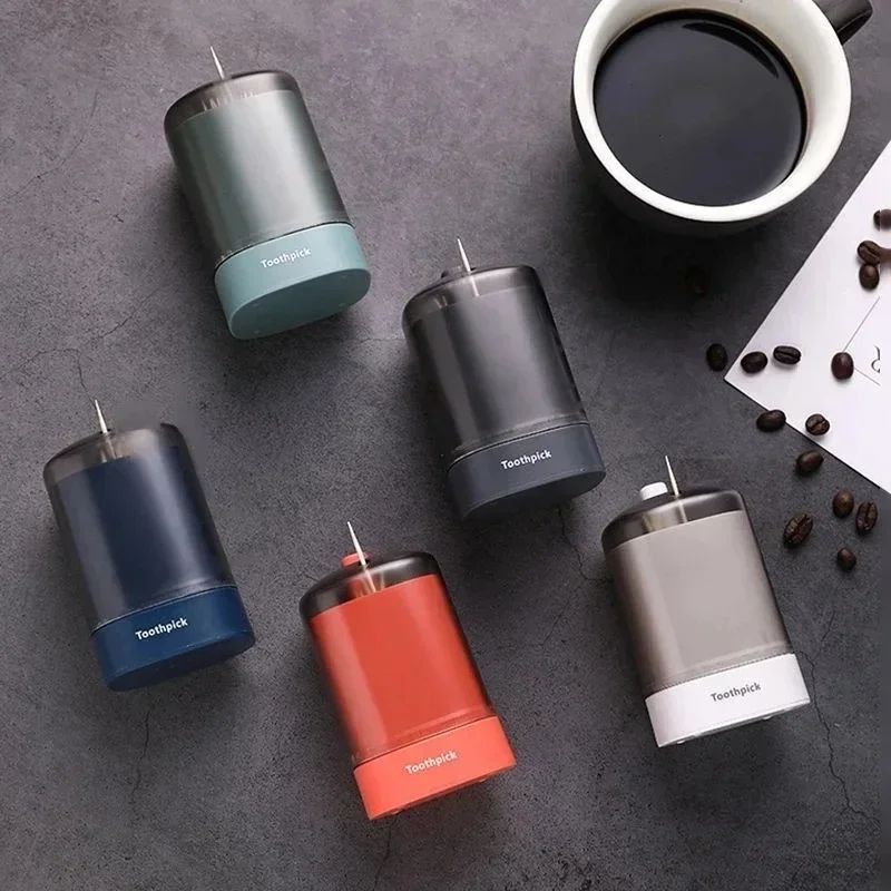 Smart Press PopUp Toothpick Dispenser Hygienic Automatic Toothpick Holder For Home Travel 2