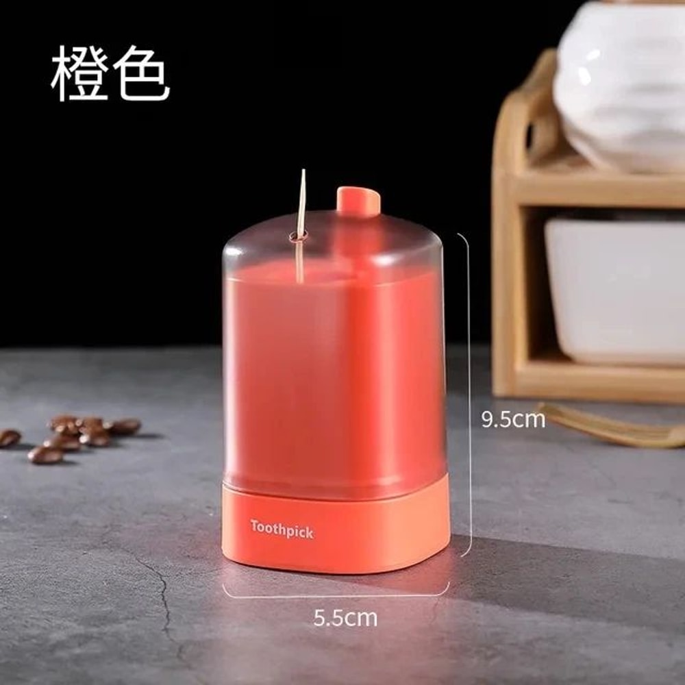 Smart Press PopUp Toothpick Dispenser Hygienic Automatic Toothpick Holder For Home Travel 11