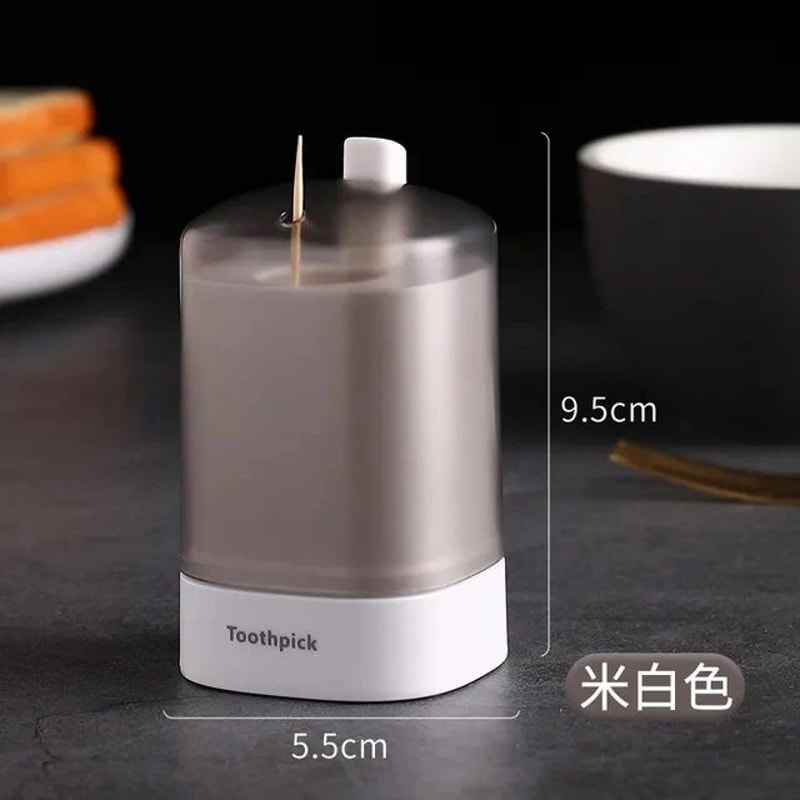 Smart Press PopUp Toothpick Dispenser Hygienic Automatic Toothpick Holder For Home Travel 13