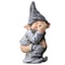 Cheeky Resin Garden Gnome Statue Playful Garden Gnome Statue For Lawn Patio Decor 6