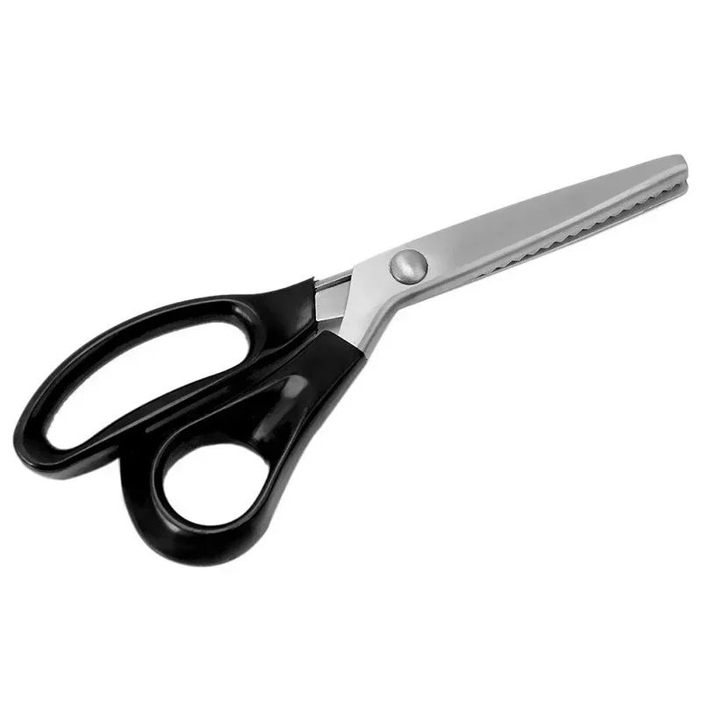 Precision Wave Tailor Scissors Stainless Steel Pinking Shears For Sewing Dressmaking 4