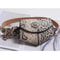 Chic Snakeskin Waist Saddle Bag Trendy Women Waist Bag With Belt Design 7