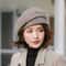 Classic Houndstooth Beret Chic Women Beret Hat In KoreanInspired British Style 8