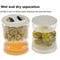 FreshLock Pickle Storage Jar Airtight Pickle Container With Strainer For Wet Dry Separation 1