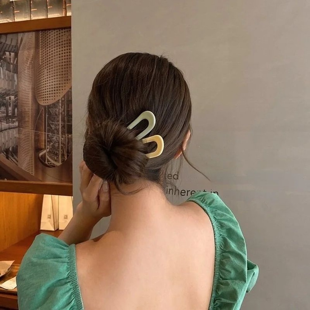 Candy Luxe UShaped Hair Stick Elegant U Shaped Hair Pin In Trendy Candy Colors 3