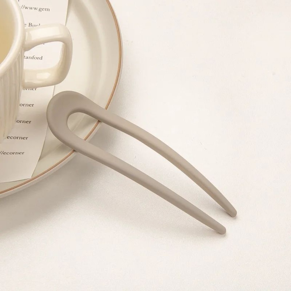 Candy Luxe UShaped Hair Stick Elegant U Shaped Hair Pin In Trendy Candy Colors 8