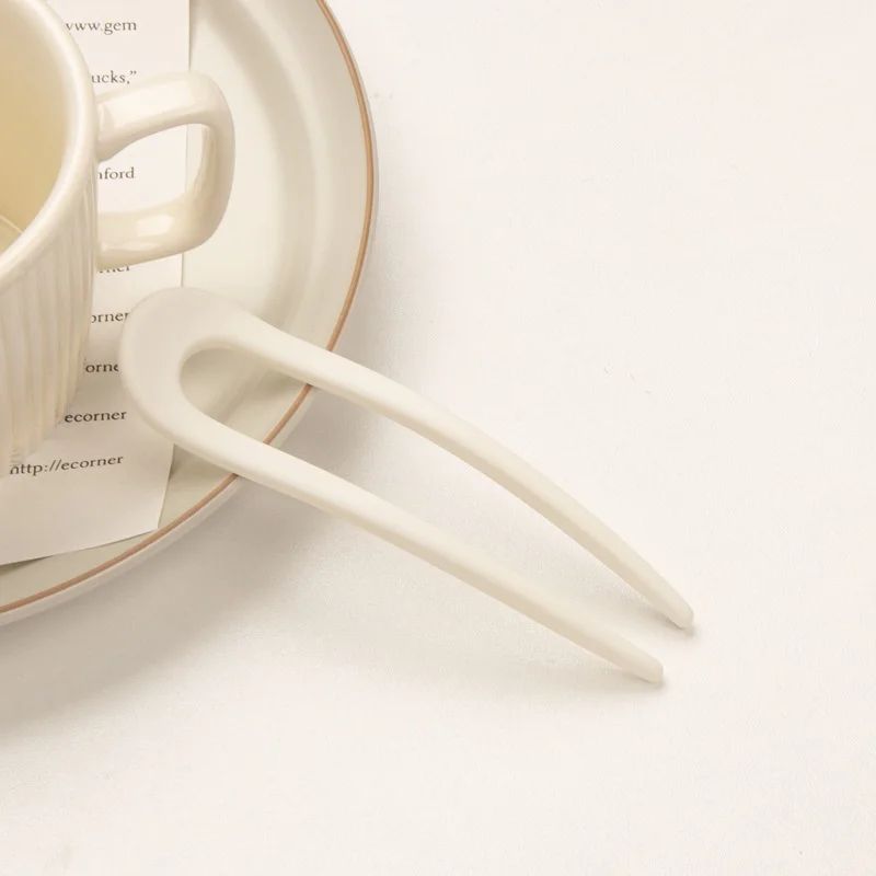 Candy Luxe UShaped Hair Stick Elegant U Shaped Hair Pin In Trendy Candy Colors 10