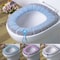 Thickened Toilet Seat Cover Pad Warm Washable NonSlip Soft Toilet Seat Cover 0