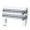 2in1 Wall Mounted Plastic Wrap Dispenser With Cutter Cling Film Holder Aluminum Foil Organizer 8