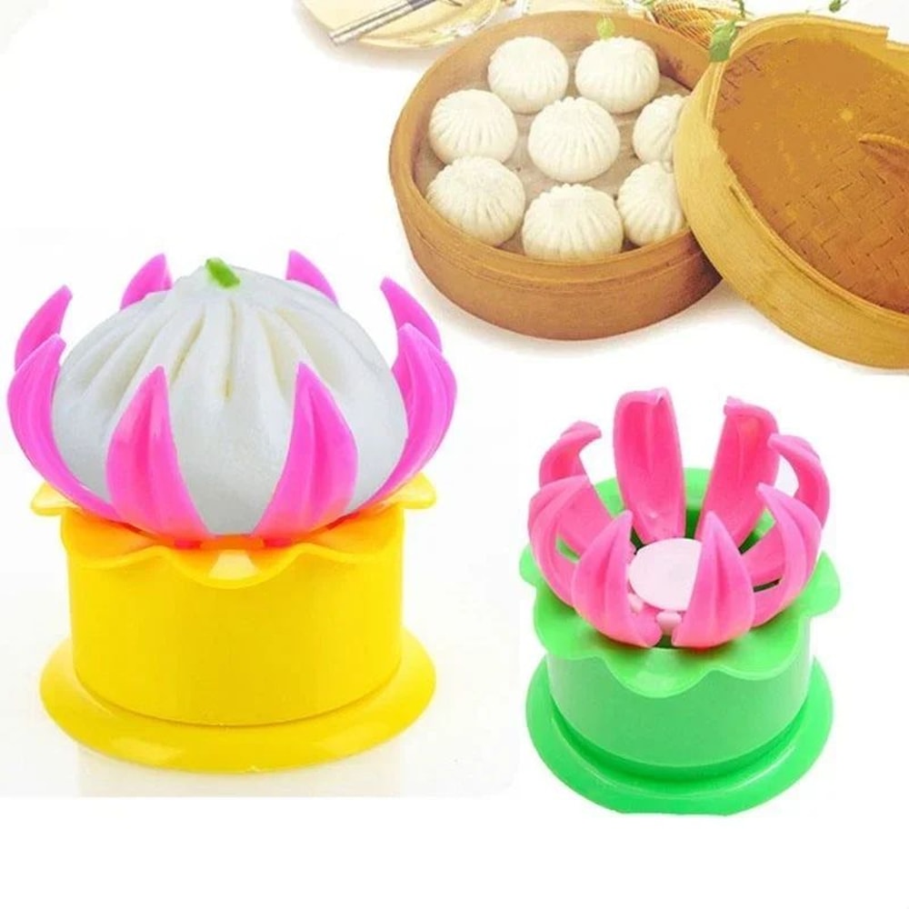 EasySeal Dumpling Maker Mold 2in1 Bun And Pastry Press Tool For Perfect Seals Every Time 0