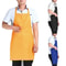ProComfort Waterproof Kitchen Apron With Pockets Thick Cotton Blend Cooking Apron For Home Restau 0