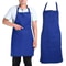 ProComfort Waterproof Kitchen Apron With Pockets Thick Cotton Blend Cooking Apron For Home Restau 1