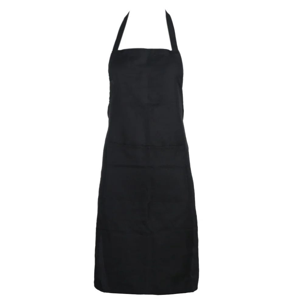 ProComfort Waterproof Kitchen Apron With Pockets Thick Cotton Blend Cooking Apron For Home Restau 7