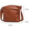 Everly Classic Women Crossbody Bag Retro Soft Leather Shoulder Bag With Large Capacity Multi Comp 2