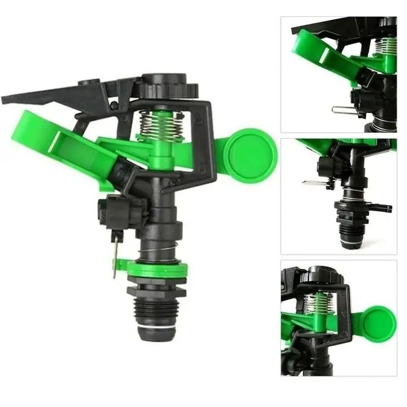 AquaSpin 360 Adjustable Lawn Sprinkler Nozzle Rotating Garden Irrigation Spray Head 2