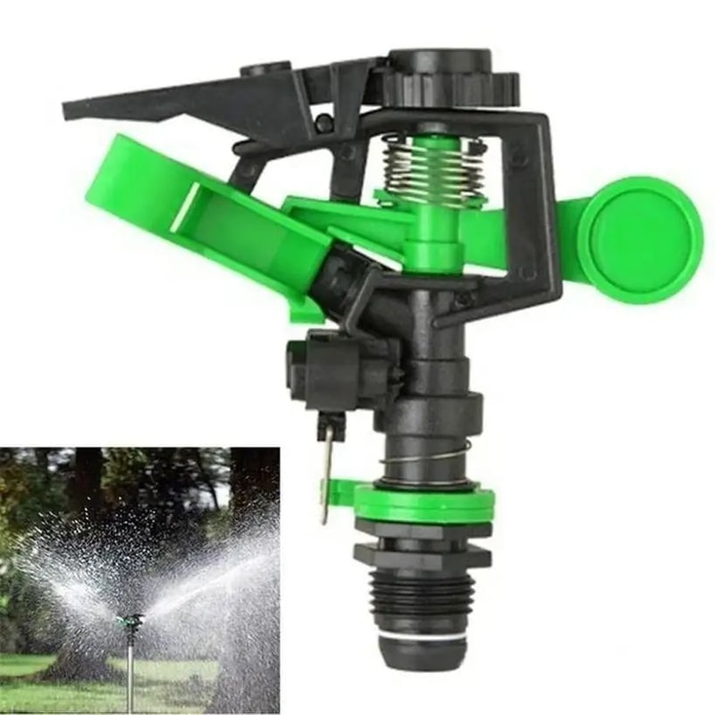 AquaSpin 360 Adjustable Lawn Sprinkler Nozzle Rotating Garden Irrigation Spray Head 4