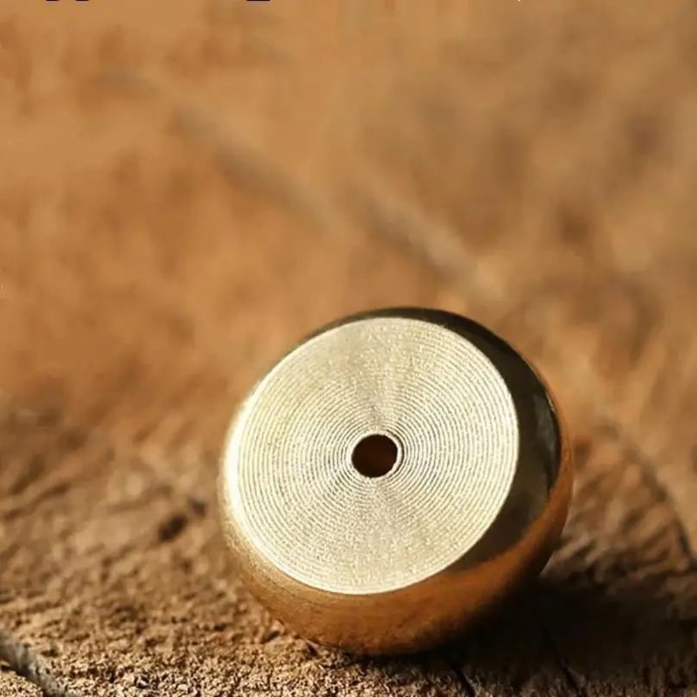 ZenGourd Pure Copper Incense Holder GourdShaped Incense Stick Burner For Home Meditation 3