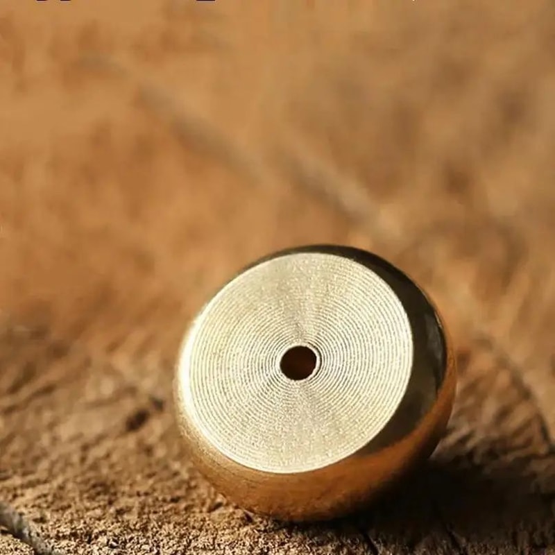 ZenGourd Pure Copper Incense Holder GourdShaped Incense Stick Burner For Home Meditation 3