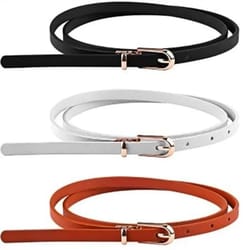 pearlgrace elastic waist belt for women – luxury double pearl dress belt in pu leather