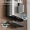 DryNest Wall Mounted Chopstick Holder With Drain Tray Space Aluminum Utensil Storage Rack 1