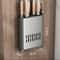 DryNest Wall Mounted Chopstick Holder With Drain Tray Space Aluminum Utensil Storage Rack 5