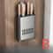 DryNest Wall Mounted Chopstick Holder With Drain Tray Space Aluminum Utensil Storage Rack 7