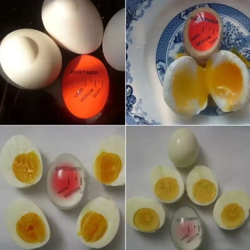 PerfectBoil Color Changing Egg Timer Smart Soft Boiled Egg Timer For Foolproof Results 2